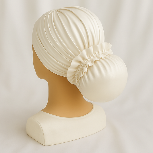 טורבן סאטן ארמני פנינה