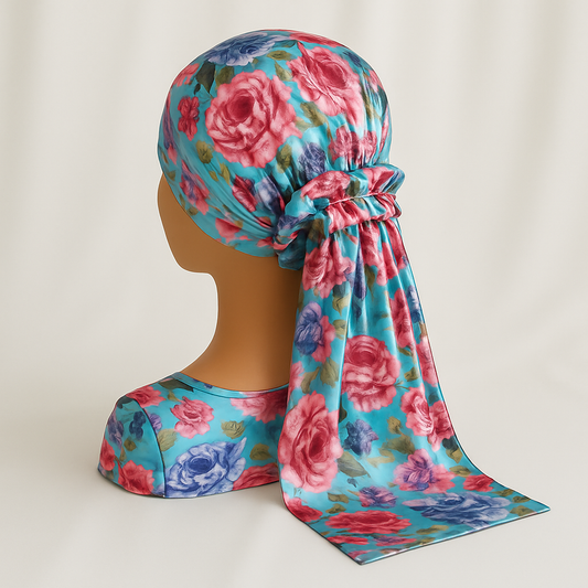 מטפחת פרחונית דגם דניאלה