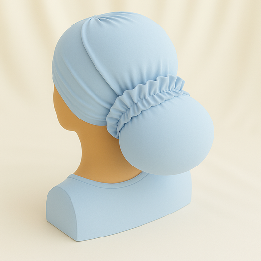 טורבן לייקרה גוון תכלת