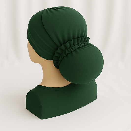 טורבן לייקרה ירוק יער