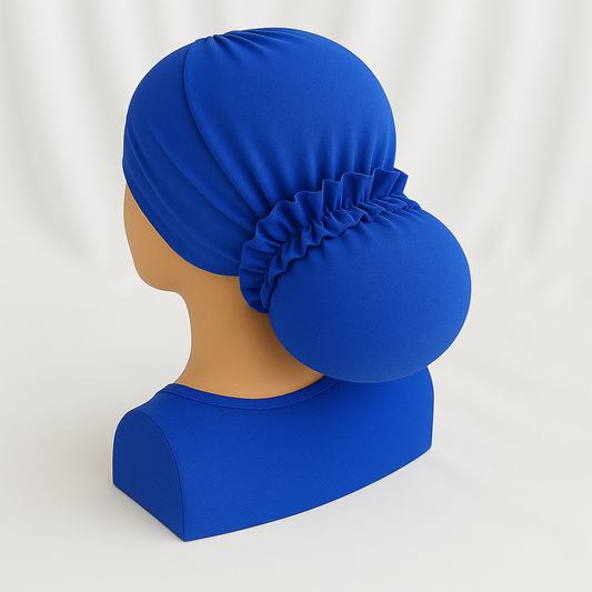 טורבן לייקרה כחול רויאל