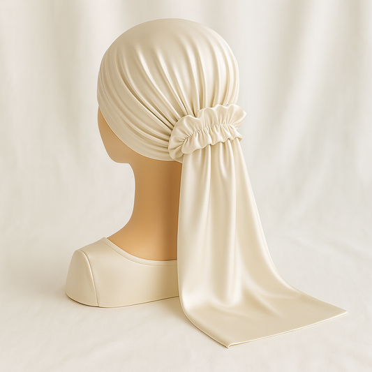 מטפחת לונג ארמני צבע פנינה